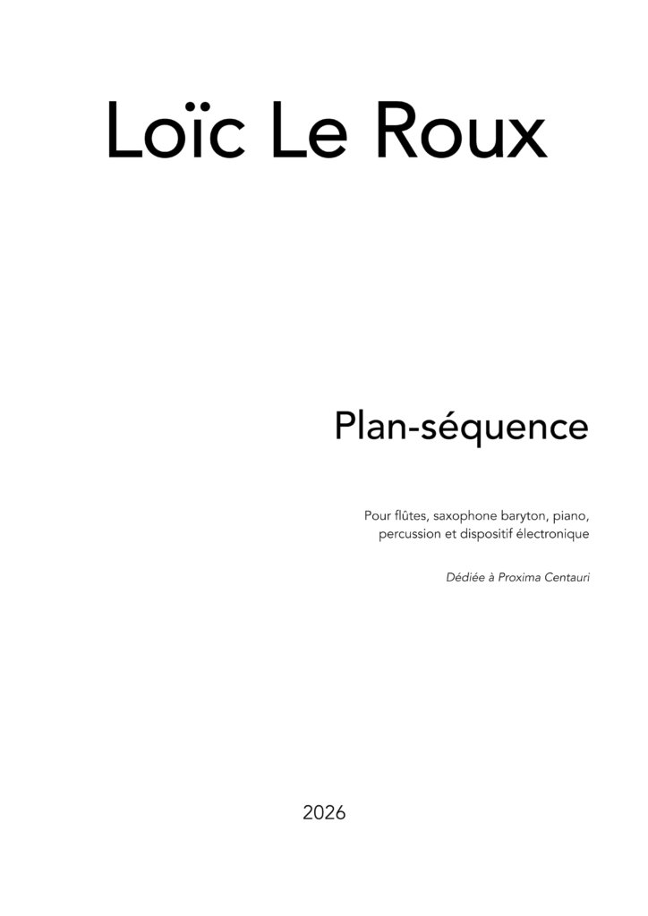 01 - Conducteur - Plan-séquence